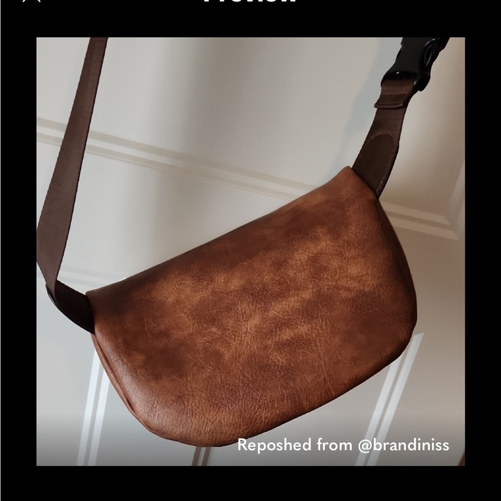 Chic Black and Brown Crossbody Bags
